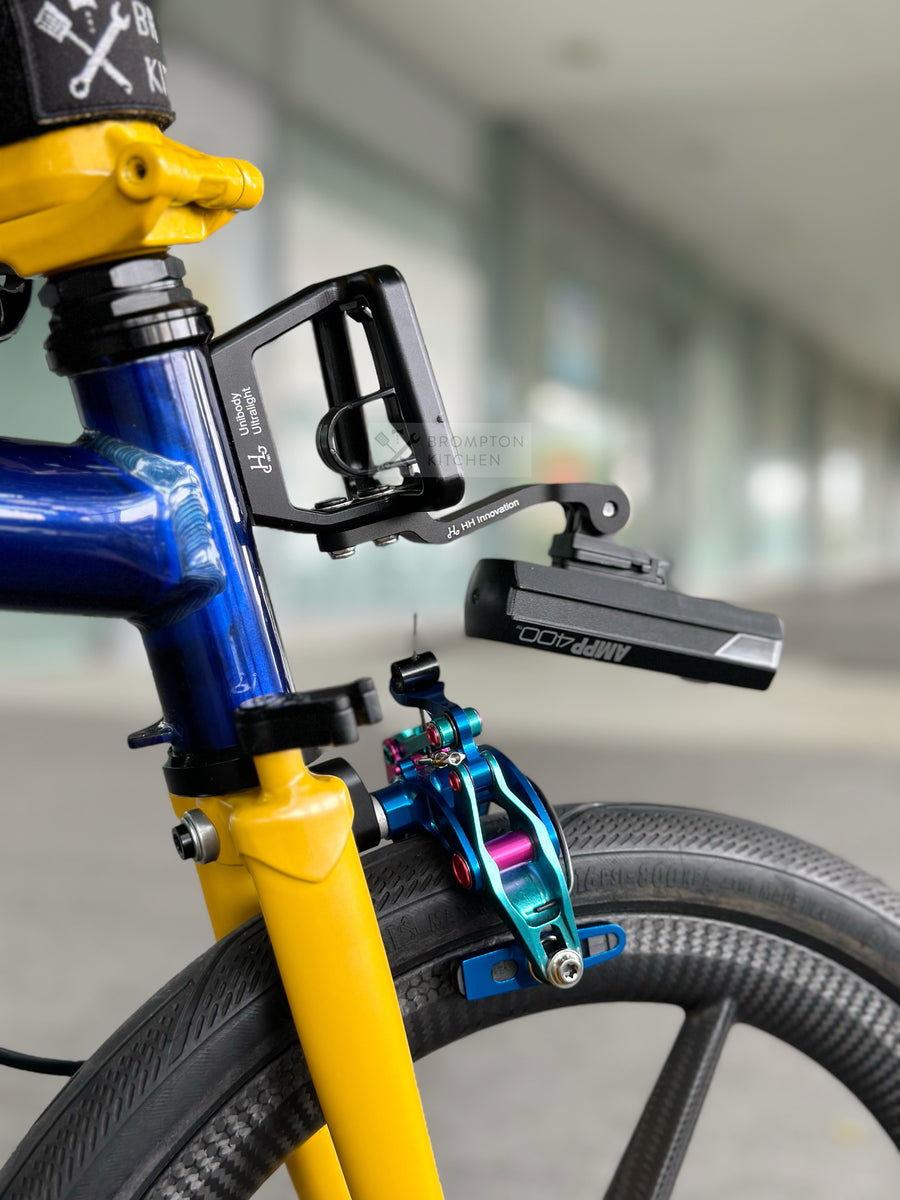 Trigo Brompton Front Light Mount Trigo Bike Front Light Mount For