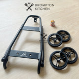 H&H Rack Alu +  H&H 70mm Easy Wheels for A/C/P line