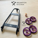 H&H Rack Alu +  H&H 70mm Easy Wheels for A/C/P line