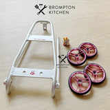 H&H Rack Alu +  H&H 70mm Easy Wheels for A/C/P line