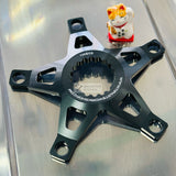 TiParts Workshop Alloy spider for T Line crank