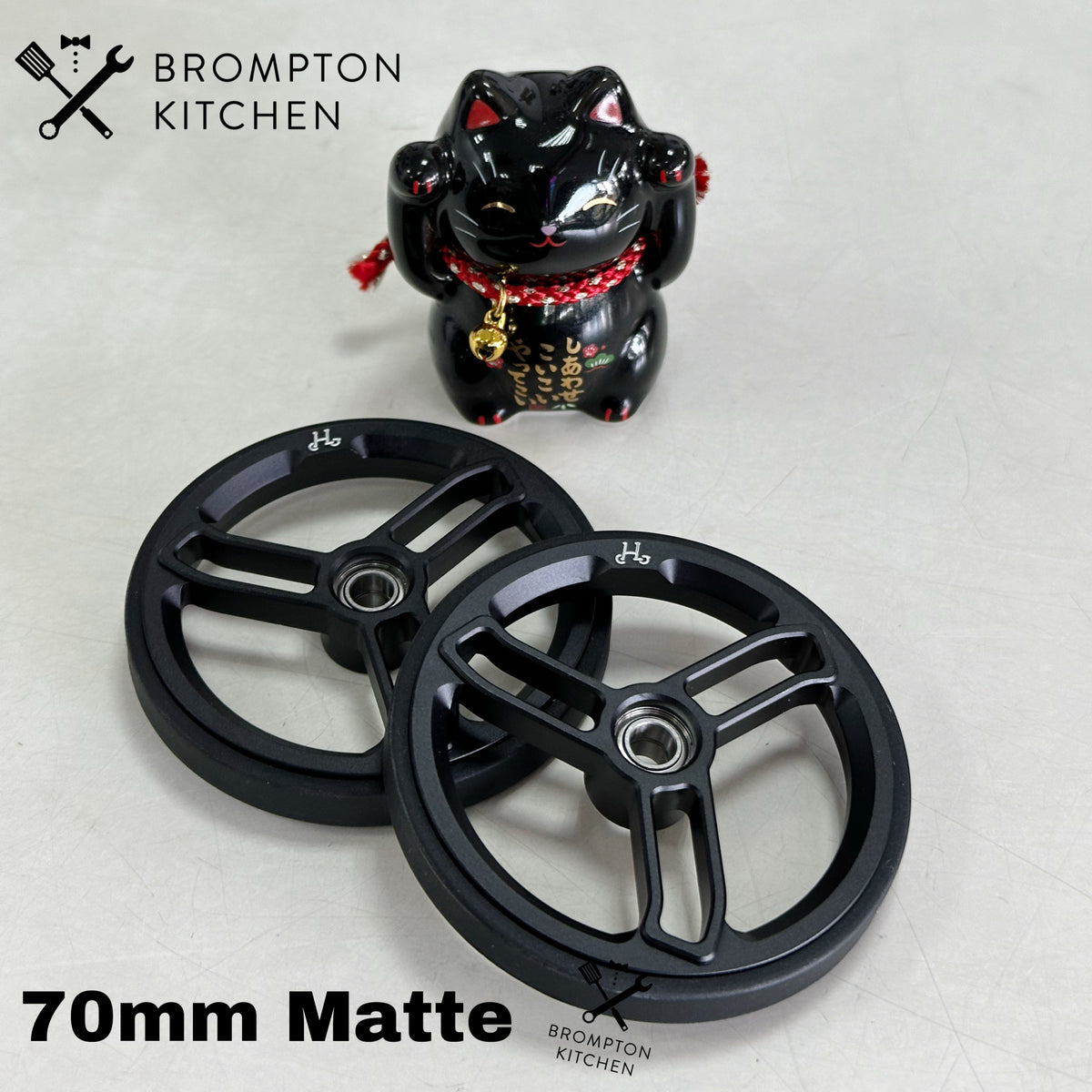 H&H Eazy Wheel 70mm – Brompton Kitchen