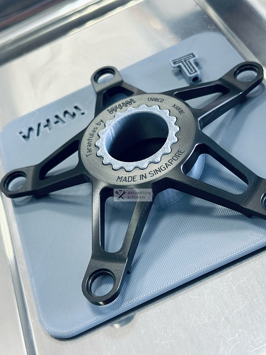 WHAM aluminium spider for T line crank Brompton Kitchen