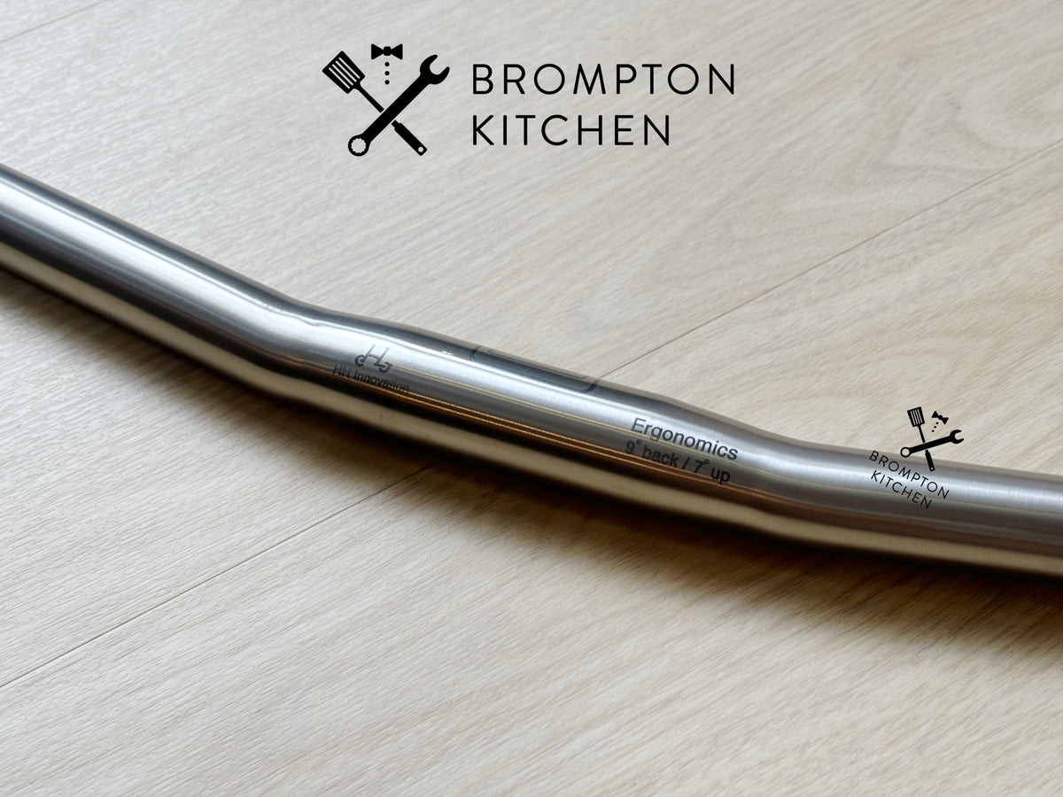 La poignée Fahrer est disponible chez , pour vélo Brompton La poignée Fahrer est disponible chez , pour vélo Brompton