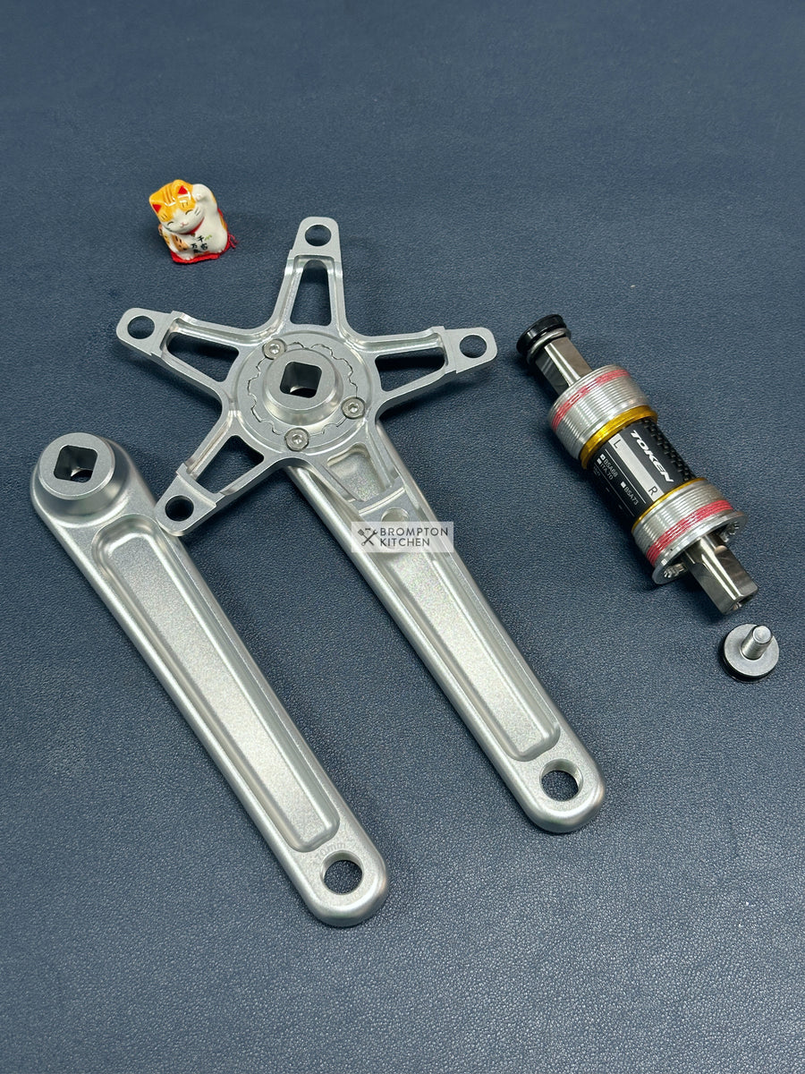 H&H Alloy lightweight Crankset (square tapered) – Brompton