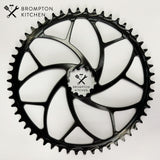 ALUGEAR Round 56T SRAM 3-bolts
