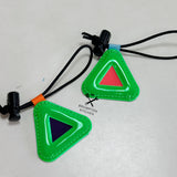 Blue Lug Mini Triangle Reflector