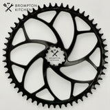 ALUGEAR Round 54T SRAM 3-bolts