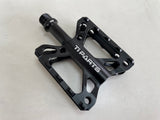 Ti Parts Workshop Double X Pedals Single QR