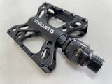 Ti Parts Workshop Double X Pedals Single QR