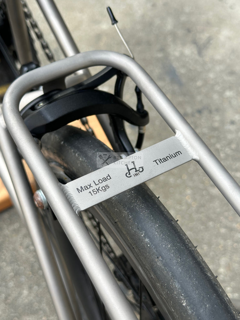 Que Line H Rack H&H Rack Titanium (V4) for A/C/P Line – Brompton Kitchen