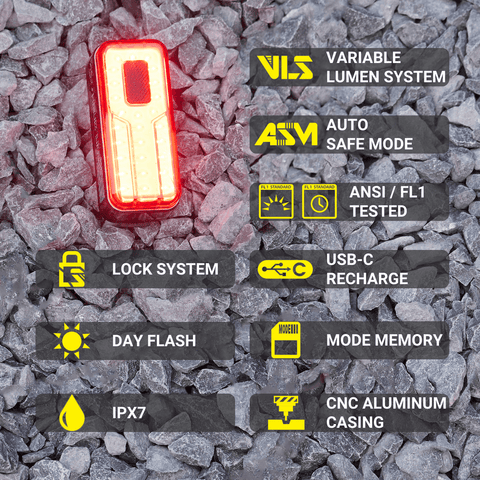 Moon Helix Rear Light 100 Lumens