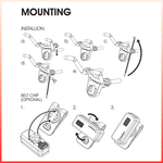 Moon Helix Rear Light 100 Lumens