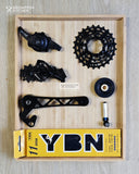 H&H 5/15 speed 11-25T upgrade kit v4/A&C line/Left Shifter