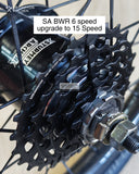 H&H 5/15 speed 11-25T upgrade kit v4/A&C line/Left Shifter