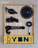 H&H 18 speed 12-28T upgrade kit v4/P&T line/SQT Shifter Left