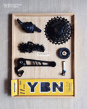 H&H 7 speed 11-28T upgrade kit V4/P&T line/DT Tensioner/SQT shifter Right