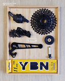 H&H 7 speed 11-32T upgrade kit v4/P&T line/DT tensioner/SQT shifter Left