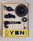 H&H 7 speed 11-32T upgrade kit V4/P&T line/STD tensioner/SQT shifter Left