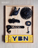 H&H 7 speed 11-28T upgrade kit V4/P&T line/STD tensioner/SQT Alloy shifter Right