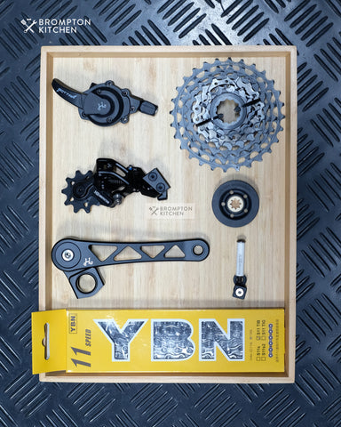H&H 7 speed 11-28T upgrade kit V4/A&C line/SQT Left shifter