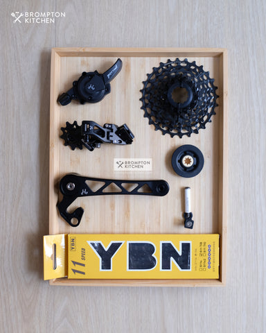 H&H 7 speed 11-28T upgrade kit V4/P&T line/SQT Shifter