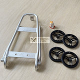 H&H Rack Alu +  H&H 70mm Easy Wheels for A/C/P line
