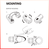 Moon Helix Rear Light 100 Lumens
