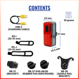 Moon Helix Rear Light 100 Lumens