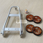 H&H Rack Alu +  H&H 70mm Easy Wheels for A/C/P line