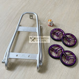 H&H Rack Alu +  H&H 70mm Easy Wheels for A/C/P line