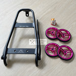 H&H Rack Alu +  H&H 70mm Easy Wheels for A/C/P line