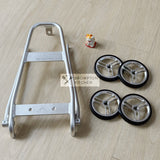 H&H Rack Alu +  H&H 70mm Easy Wheels for A/C/P line