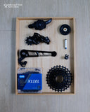 H&H 7 speed 11-28T upgrade kit v4/P&T line/Right shifter