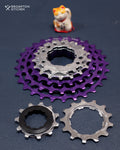 H&H Cassette 7 Speed 11-28T AL7075