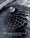 H&H Cassette 7 Speed 11-28T Unibody