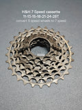 H&H 7 Speed Cassette 11-28