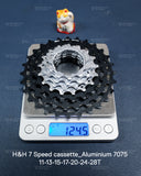 H&H Cassette 7 Speed 11-28T ALLOY