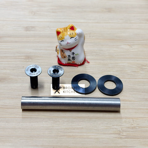 Ti Parts Workshop Titanium Rear Hinge Spindle (C Line)
