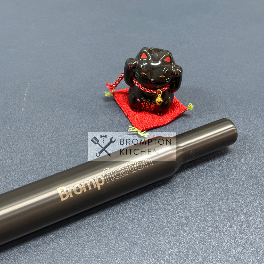 Brompfication Titanium Seatpost Pentaclip version 535mm