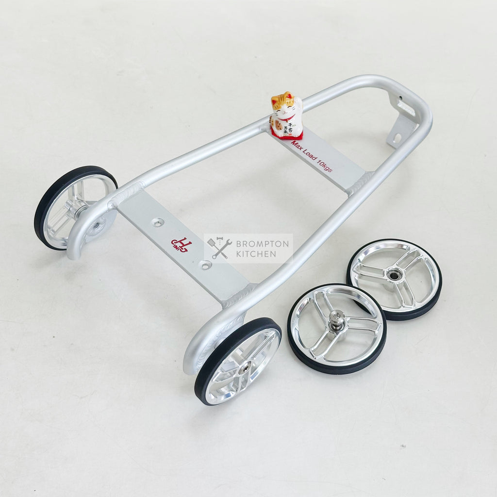H&H Rack Alu + H&H 70mm Easy Wheels for A/C line – Brompton Kitchen