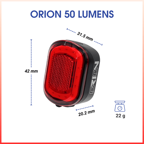 Moon Orion Rear Light 50 Lumens