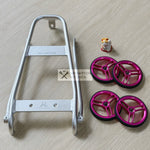 H&H Rack Alu +  H&H 70mm Easy Wheels for A/C/P line