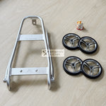 H&H Rack Alu +  H&H 70mm Easy Wheels for A/C/P line