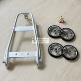 H&H Rack Alu +  H&H 70mm Easy Wheels for A/C/P line