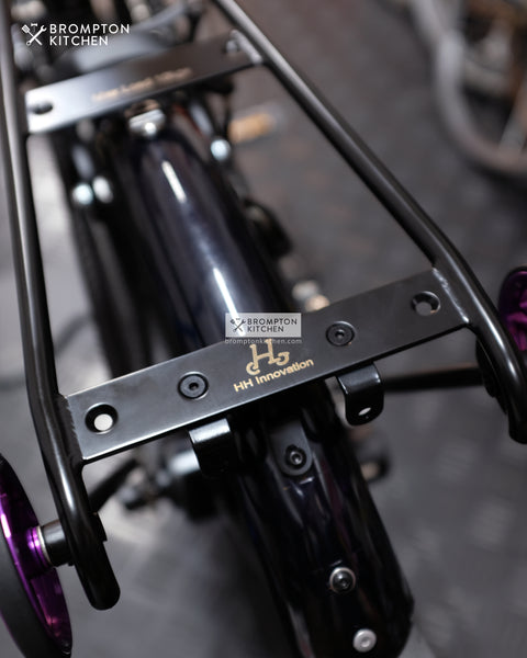 【希少】ブロンプトン　ラック　H&H チタン 希少】ブロンプトン ラック H&H チタン H&H Front Rack Titanium