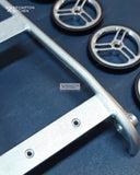 H&H Rack Alu +  H&H 70mm Easy Wheels for A/C/P line