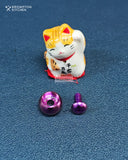 Ti Parts Workshop G Line Stem Knob⁣ - Titanium