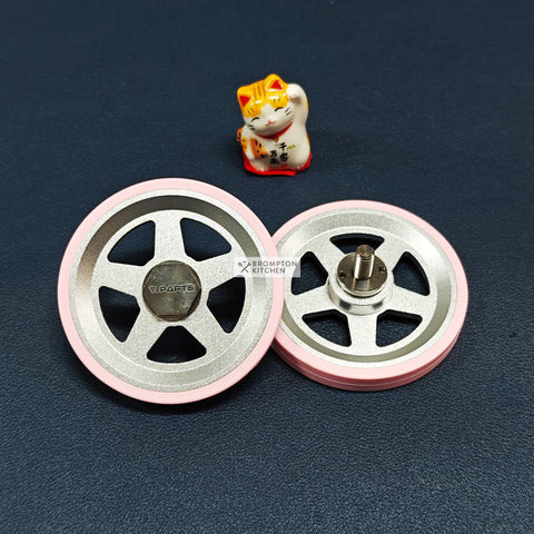 Ti Parts Workshop Alloy EZY Wheels (Silver/66mm)