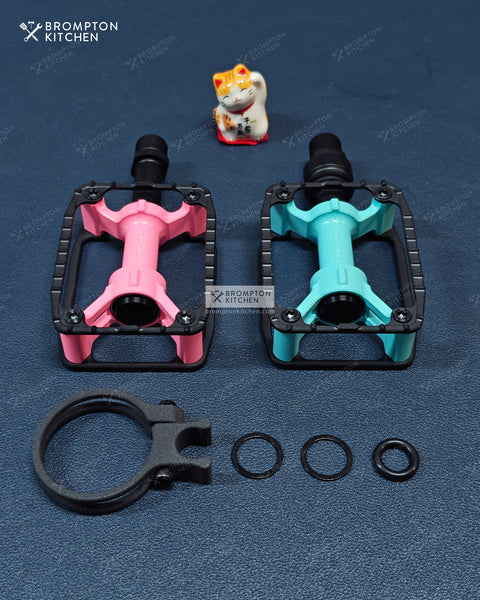 Thx4ride Quick release pedals V2 (Titanium) – Brompton Kitchen